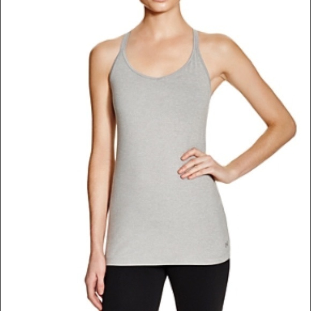 NWT Under Armour T Back Tech Tank Grays Size MED